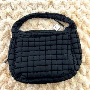 Free People Quilted Bag - Black